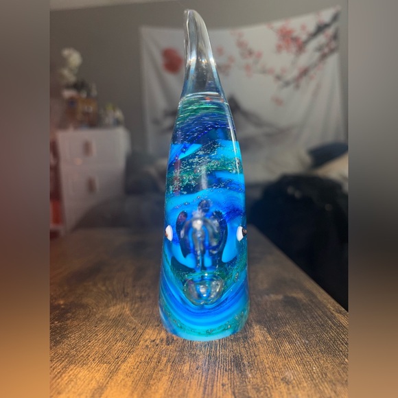 Murano art blown fish sculpture - Picture 5 of 9